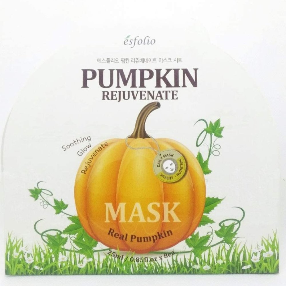 Esfolio Pumpkin Rejuvenate Mask Sheet 8 Sheets